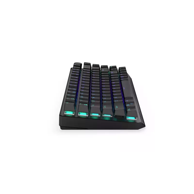 Teclado mecânico ENDORFY Thock 75% Wireless Red RGB LED preto