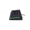 Teclado mecânico ENDORFY Thock 75% Wireless Red RGB LED preto