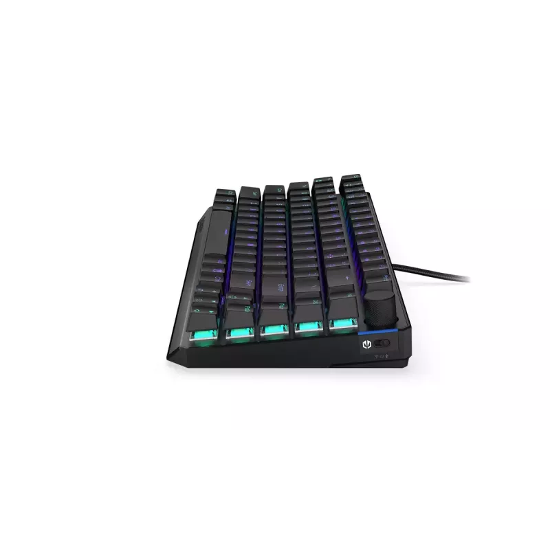 Teclado mecânico ENDORFY Thock 75% Wireless Red RGB LED preto