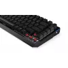 Teclado mecânico ENDORFY Thock 75% Wireless Red RGB LED preto