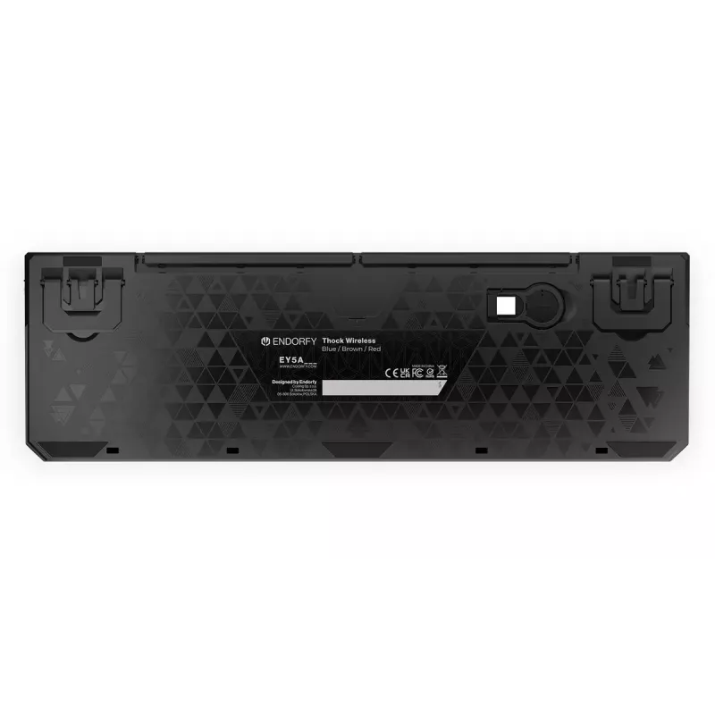 Teclado gaming ENDORFY Thock RF Wireless USB mecânico RGB preto