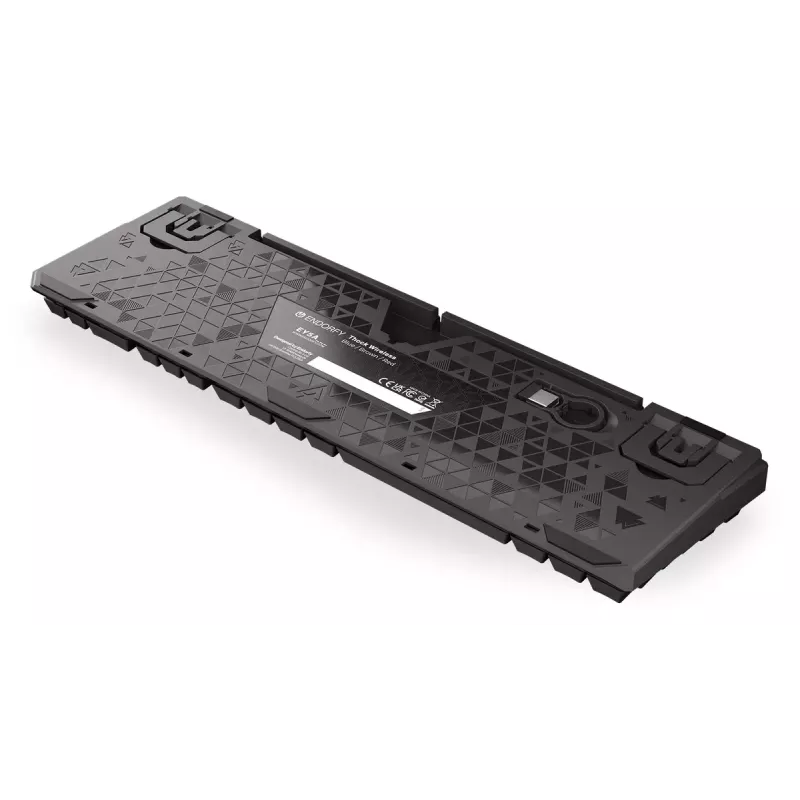 Teclado gaming ENDORFY Thock RF Wireless USB mecânico RGB preto