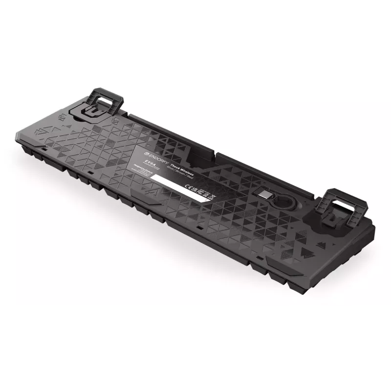 Teclado gaming ENDORFY Thock RF Wireless USB mecânico RGB preto