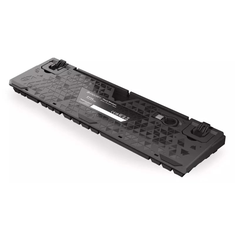 Teclado gaming ENDORFY Thock RF Wireless USB mecânico RGB preto