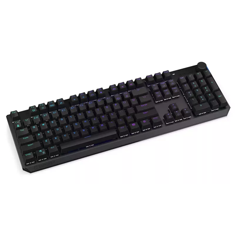 Teclado gaming ENDORFY Thock RF Wireless USB mecânico RGB preto