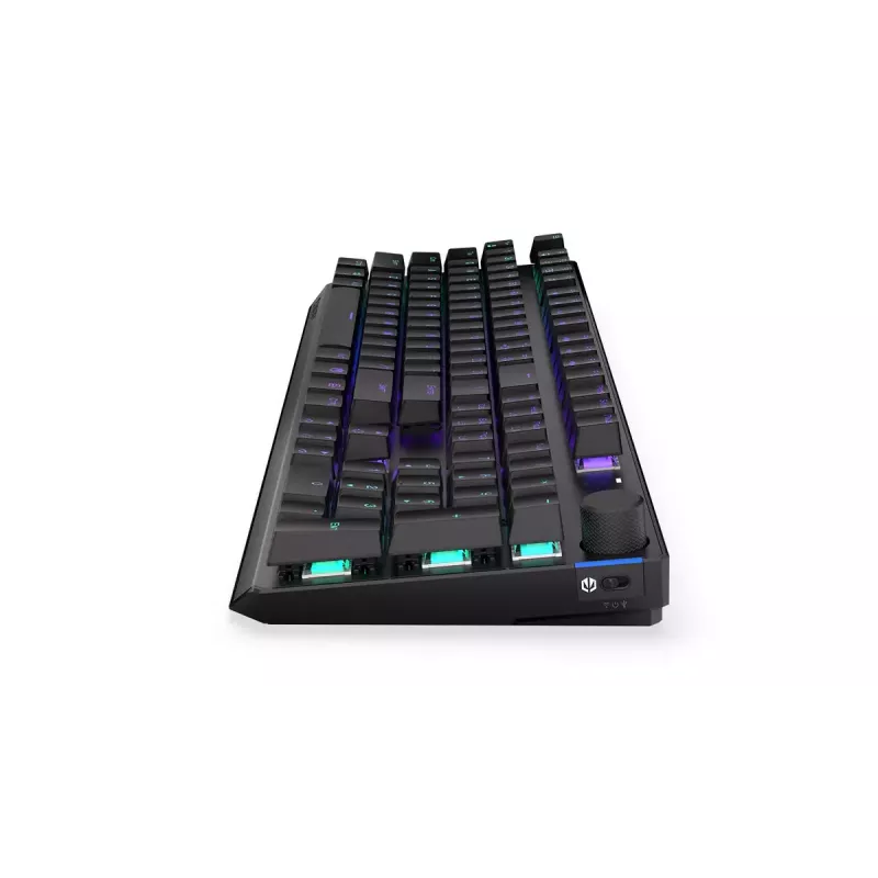 Teclado gaming ENDORFY Thock RF Wireless USB mecânico RGB preto