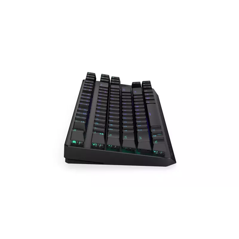 Teclado ENDORFY Thock TKL Wireless Red mecânico RGB LED 87 teclas