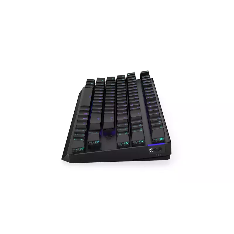 Teclado ENDORFY Thock TKL Wireless preto mecânico RGB LED 87 teclas