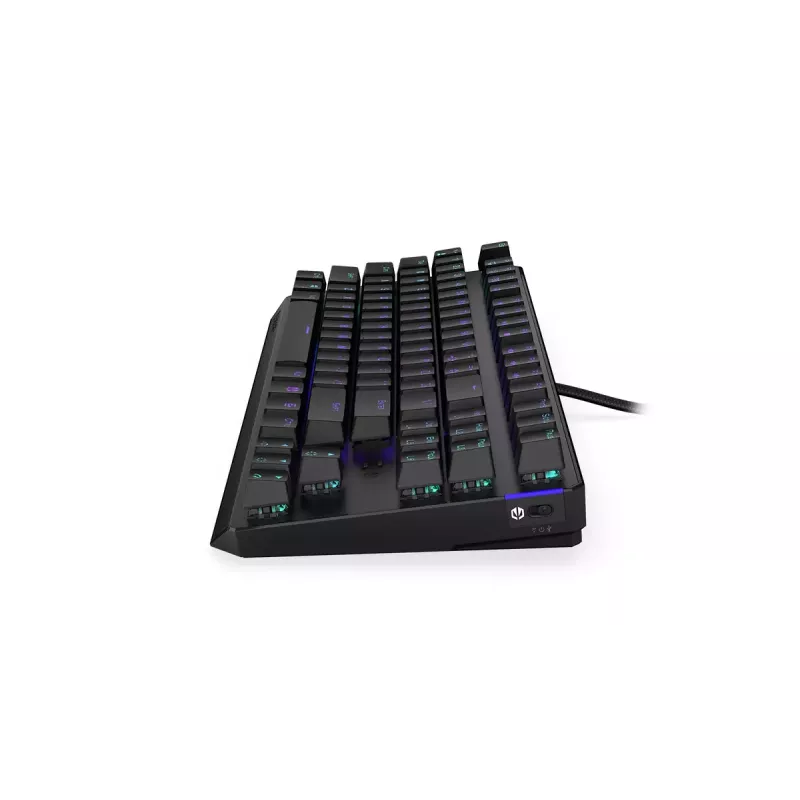 Teclado ENDORFY Thock TKL Wireless preto mecânico RGB LED 87 teclas