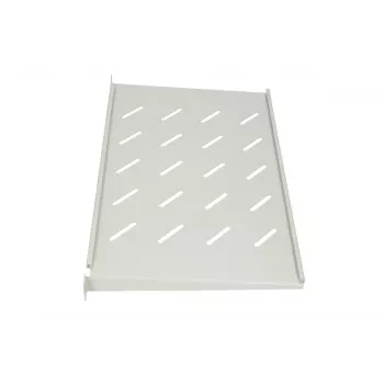 Prateleira para rack Extralink 19 polegadas para armários suspensos 1 U, metal, cinzento, 48,3 cm, 1,8 kg
