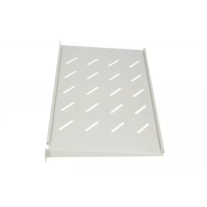 Prateleira para rack Extralink 19 polegadas para armários suspensos 1 U, metal, cinzento, 48,3 cm, 1,8 kg