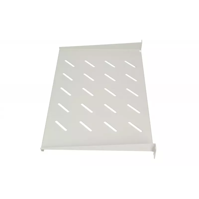 Prateleira para rack Extralink 19 polegadas para armários suspensos 1 U, metal, cinzento, 48,3 cm, 1,8 kg