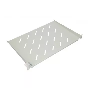 Prateleira para rack Extralink 19 polegadas para armários suspensos 1 U, metal, cinzento, 48,3 cm, 1,8 kg
