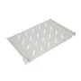 Prateleira para rack Extralink 19 polegadas para armários suspensos 1 U, metal, cinzento, 48,3 cm, 1,8 kg