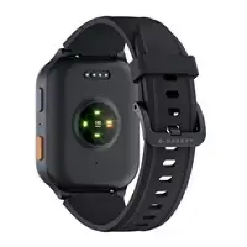Smartwatch Garett Vita 4G preto – smartwatch para idosos, medidor de frequência cardíaca, GPS, podómetro, à prova de água