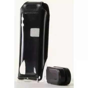 Estojo de pele Soryt para Aastra 610d/612d com clipe rotativo