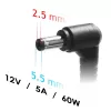 Fonte de alimentação Akyga AK-ND-85 12 V 90 W, 7,5 A, 5,5 x 2,5 mm, para LED / mini-PC, 1,2 m