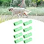 Sacos para dejetos de cão Extralink verdes sacos de plástico para dejetos de cão 8 rolos 120 unidades