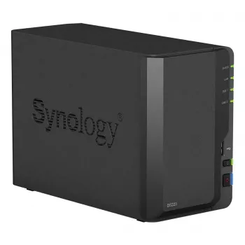 Synology DiskStation DS223 NAS 2 baías com 2x 6TB HAT3300 (12TB)
