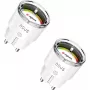 Tomada inteligente Nous A1Z 15A ZigBee pack de 2 – adaptador de tomada inteligente, 15 A