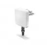 Antena de rede omnidirecional QuWireless A140I, 0,7–2,7 GHz, 2/3 dBi, conector PoE/LAN
