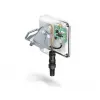 Antena de rede omnidirecional QuWireless A140I, 0,7–2,7 GHz, 2/3 dBi, conector PoE/LAN