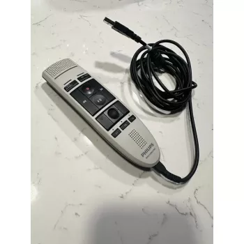 Microfone Philips SpeechMike USB LFH3200 preto — microfone de ditado de secretária, ligação USB