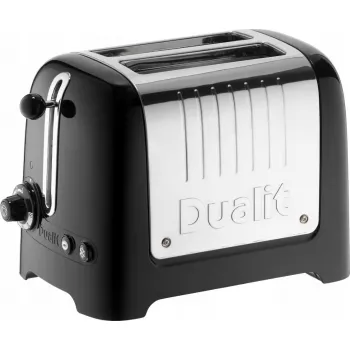 Torradeira Dualit DU-26225 2 ranhuras preta – torradeira compacta de 2 fatias