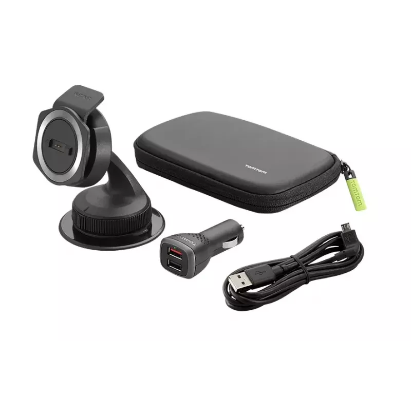 Conjunto de suporte para automóvel e bolsa de proteção TomTom 9UGE.001.05
