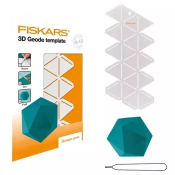 Molde de silhueta Fiskars 1059566 branco plástico para adulto e criança