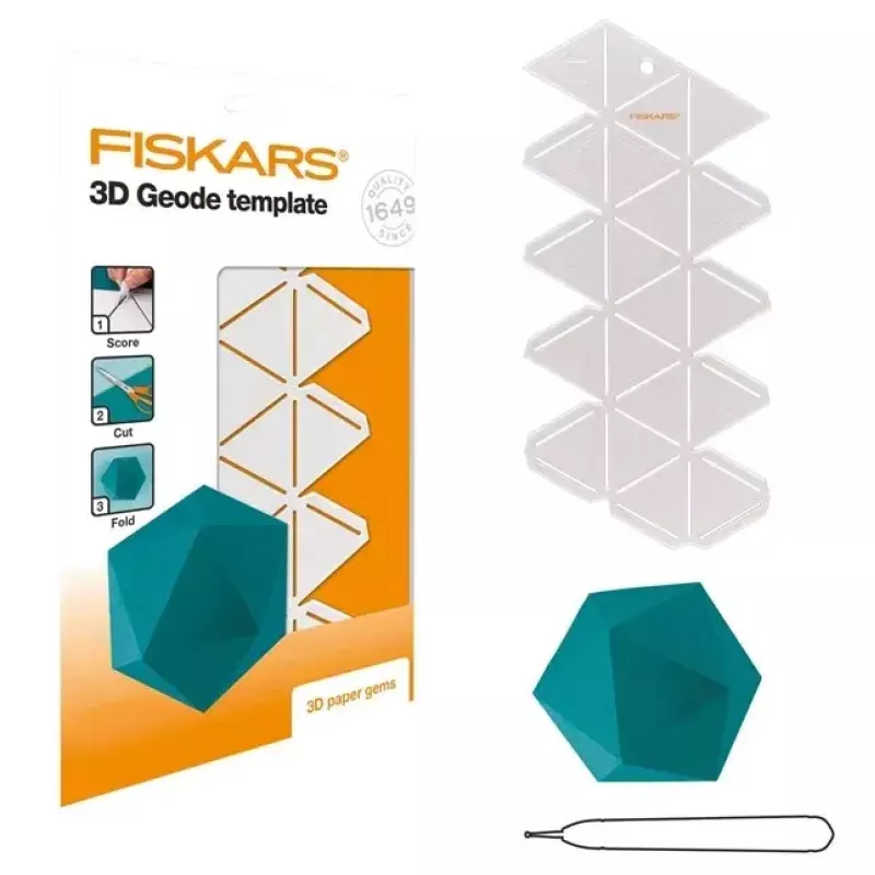 Molde de silhueta Fiskars 1059566 branco plástico para adulto e criança