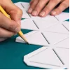Molde de silhueta Fiskars 1059566 branco plástico para adulto e criança