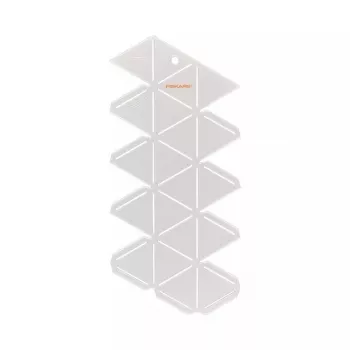 Molde de silhueta Fiskars 1059566 branco plástico para adulto e criança