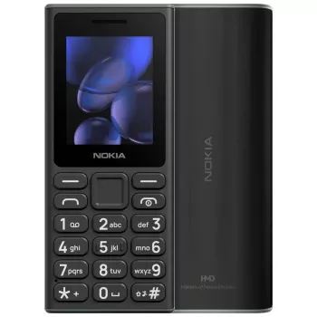 Telemóvel NOKIA 105 TA-1684 Dual SIM preto — telefone básico, modelo 2024