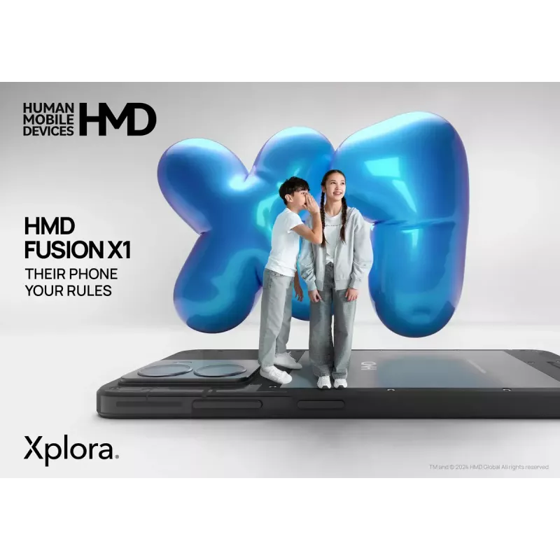 Smartphone HMD FUSION X1 DS TA-1672 6,56 polegadas 128 GB preto