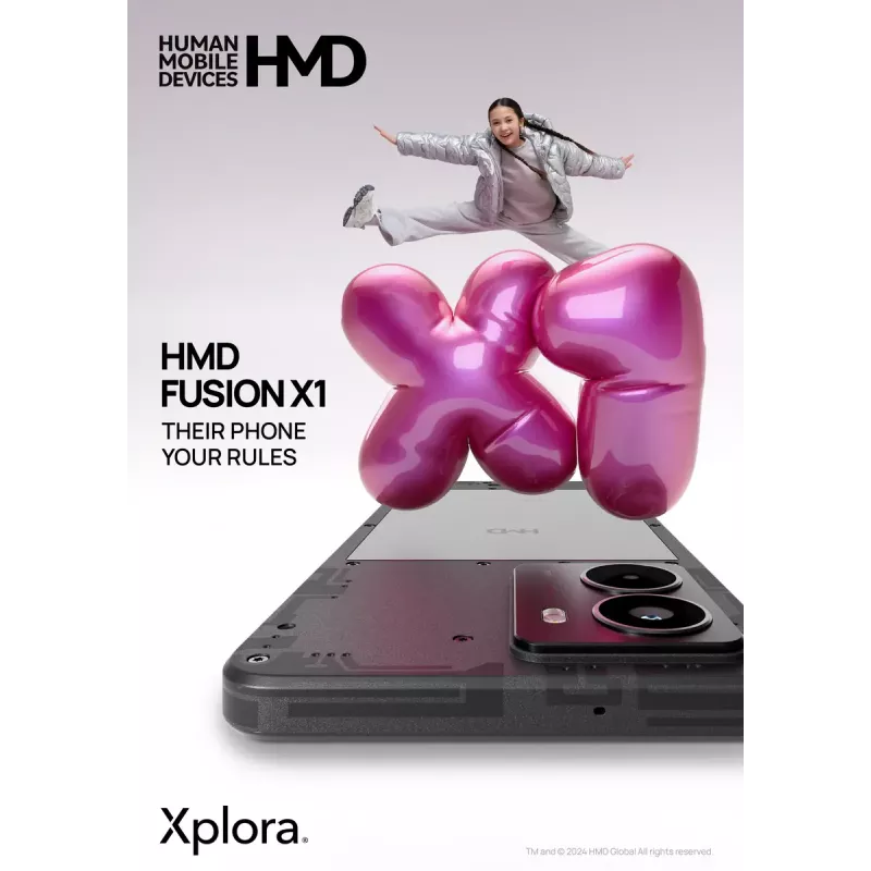 Smartphone HMD FUSION X1 DS TA-1672 6,56 polegadas 128 GB preto