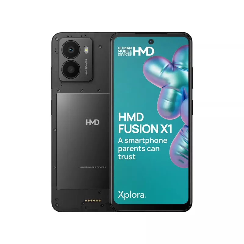 Smartphone HMD FUSION X1 DS TA-1672 6,56 polegadas 128 GB preto