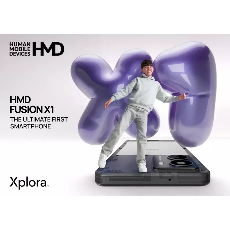Smartphone HMD FUSION X1 DS TA-1672 6,56 polegadas 128 GB preto