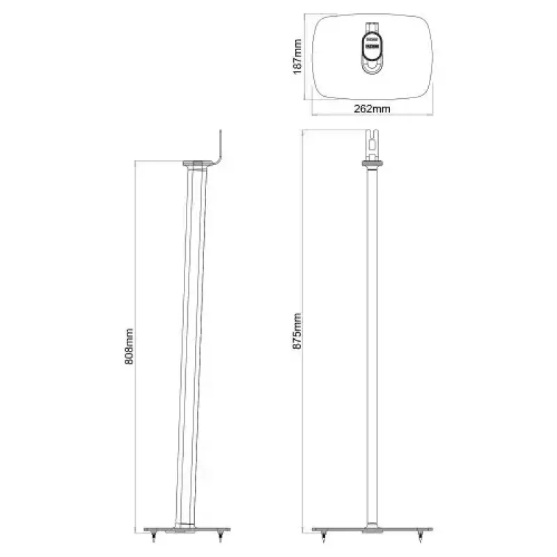 Suporte de coluna Flexson FLXS1FS2021EU
