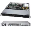 Caixa de servidor Supermicro SuperChassis 813MF2TQC-505CB 1U, fonte de alimentação 500 W, preta