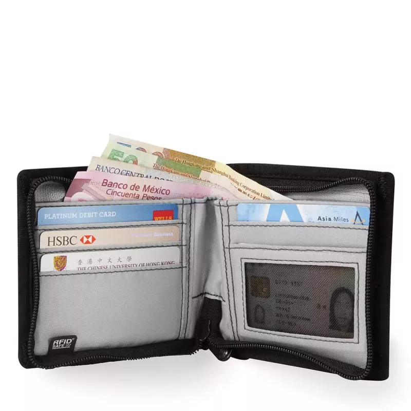 Carteira bifold Pacsafe RFIDsafe Z100