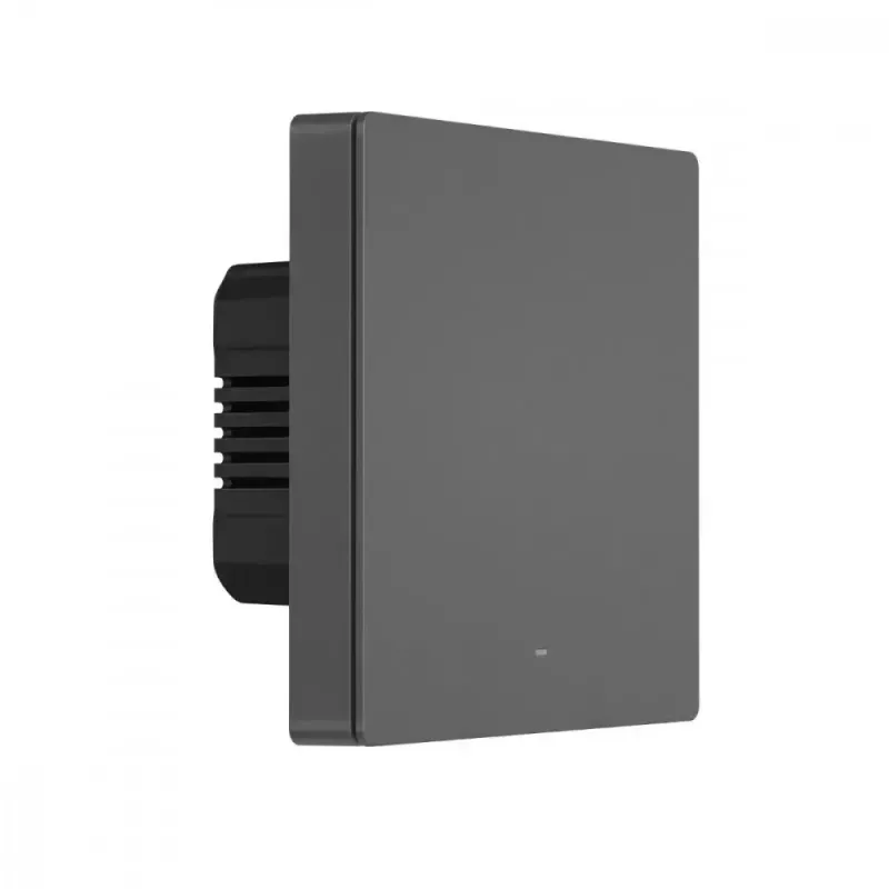Interruptor inteligente Sonoff M5-1C-86 preto com fios policarbonato 10A 2200W