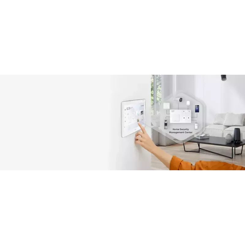 Videoporteiro Hikvision DS-KD8003-IME1(B)/NS 2 MP preto aço inoxidável