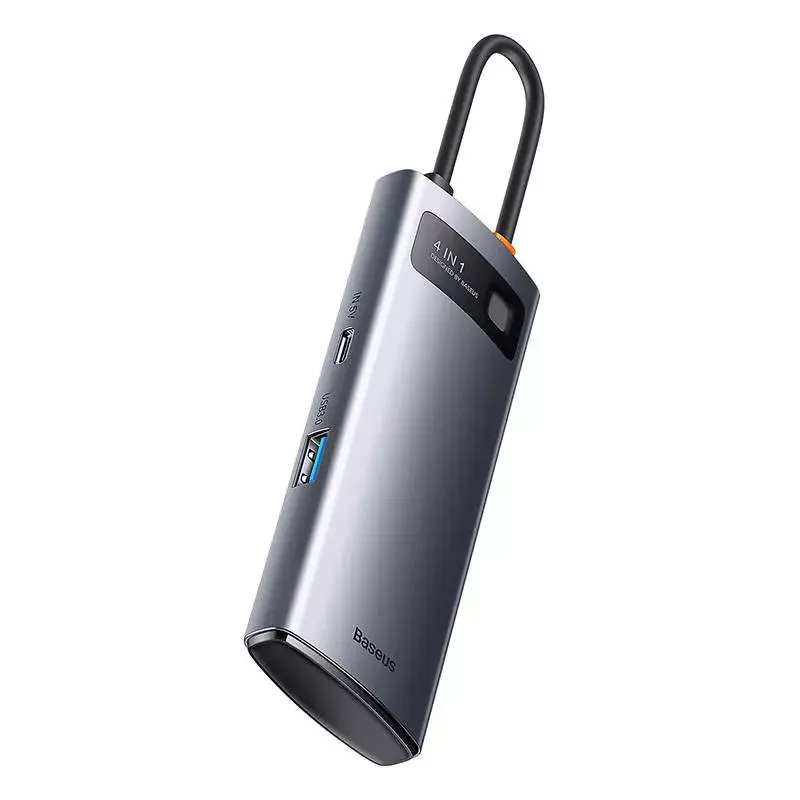 Hub USB-C para 4x USB 3.0 Baseus WKWG070013 — USB-C para quatro portas USB-A 3.0