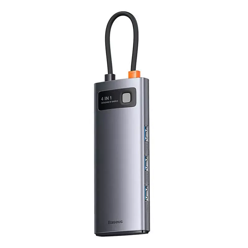Hub USB-C para 4x USB 3.0 Baseus WKWG070013 — USB-C para quatro portas USB-A 3.0