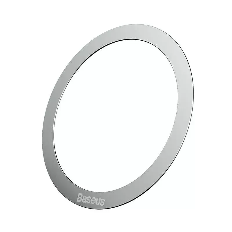 Base de anel magnético série Halo prateado — 2 unid. suportes de anel para telefone
