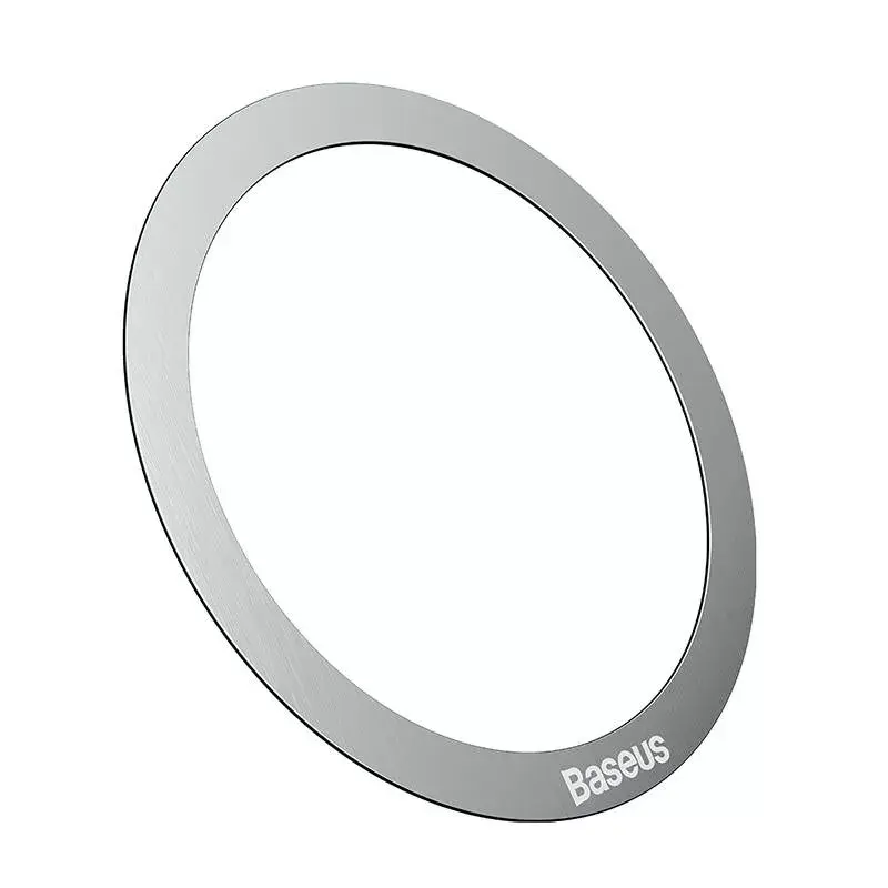 Base de anel magnético série Halo prateado — 2 unid. suportes de anel para telefone