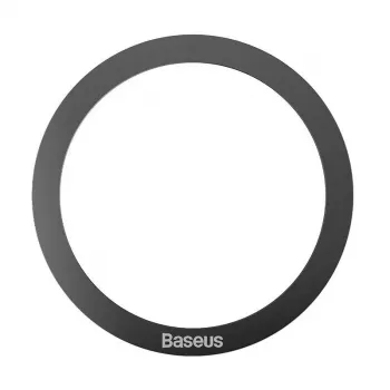 Anel magnético Baseus Halo MagSafe preto — 2 unid. suportes de anel magnéticos para telefone