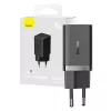 Carregador de parede Baseus GaN5 40 W, 2x USB-C (preto)