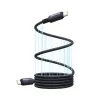 Cabo USB-C para USB-C Baseus PicoGo 1 m, preto, transferência de dados até 0,48 Gbit/s